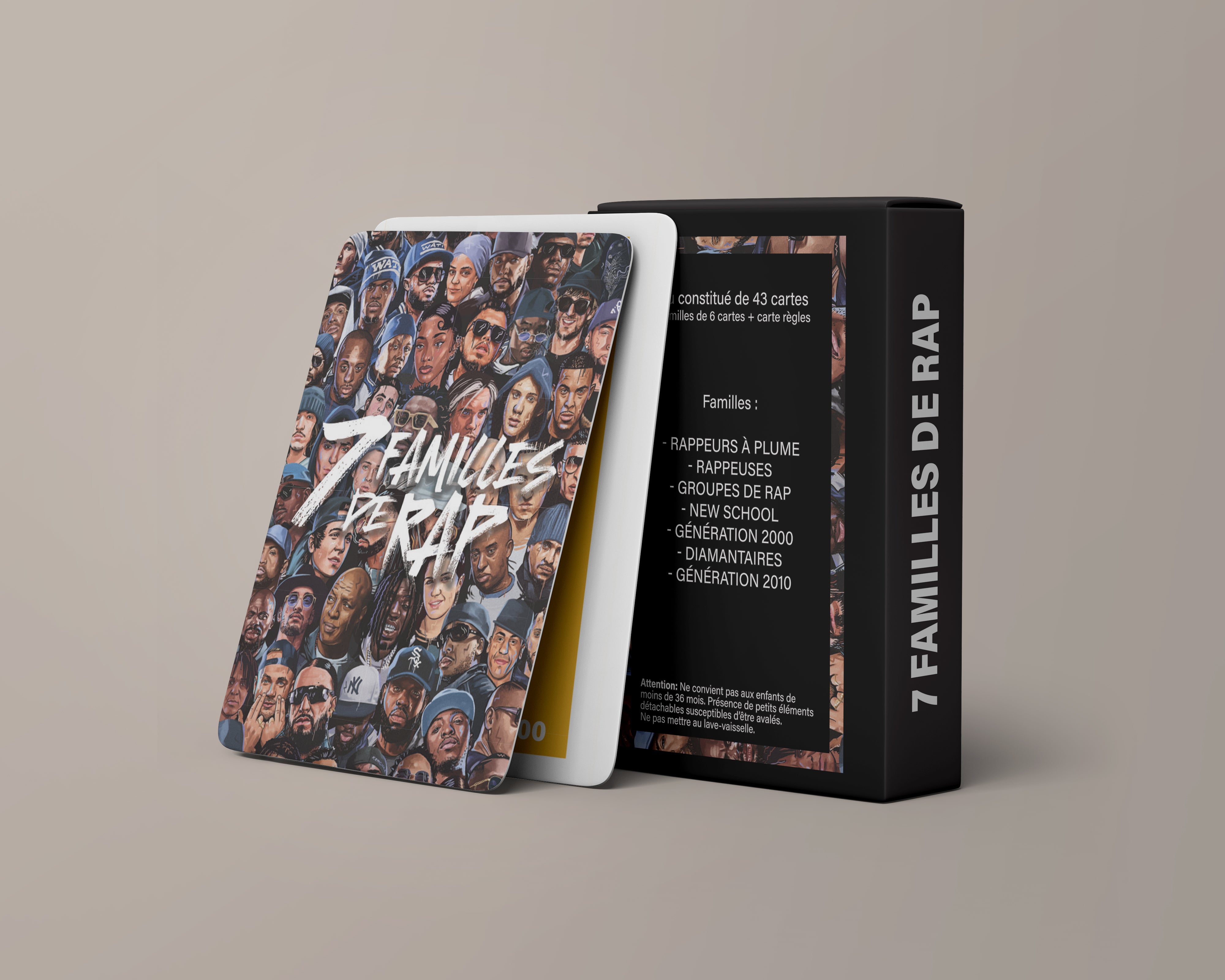 JEU "7 FAMILLES DE RAP"