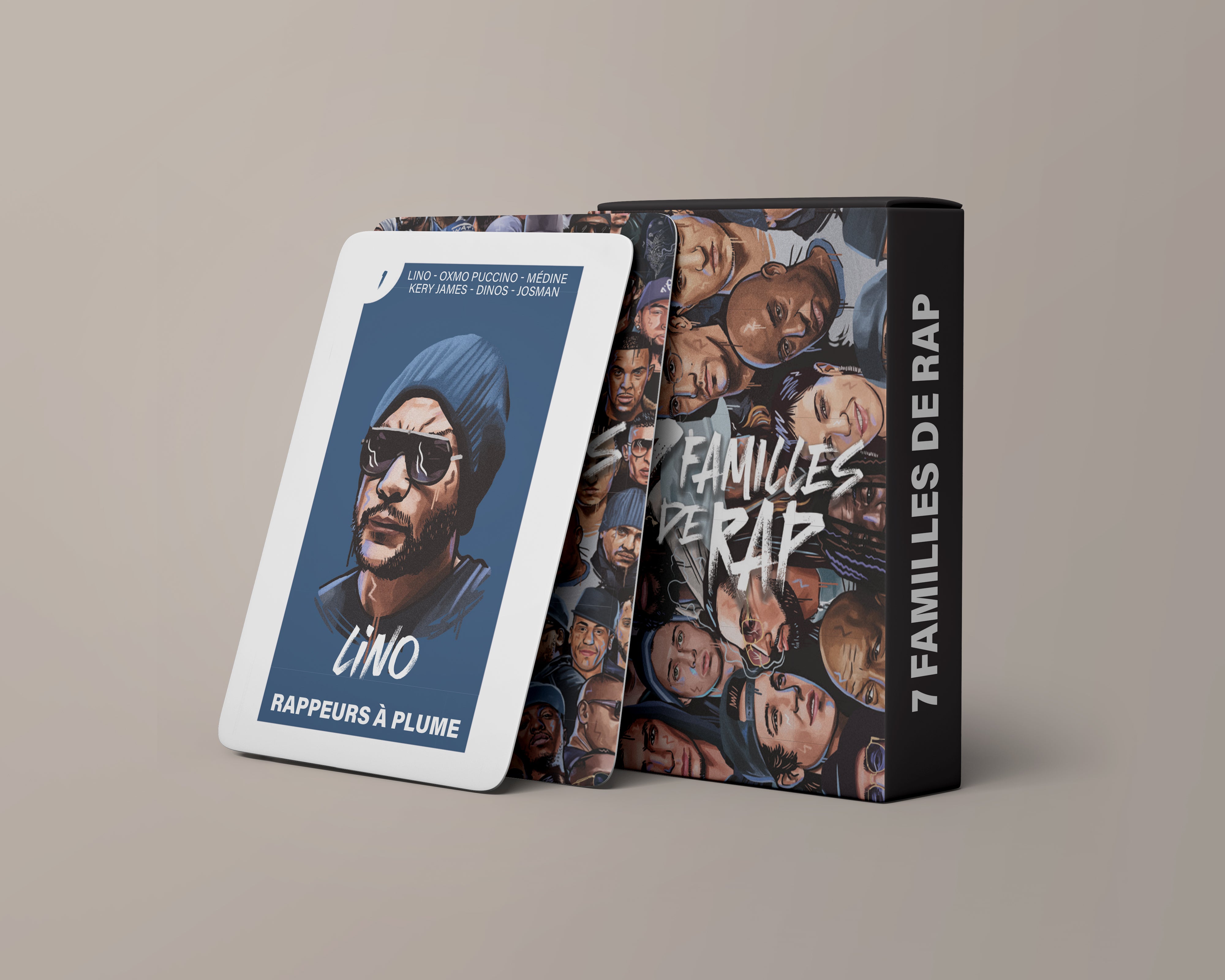 JEU "7 FAMILLES DE RAP"