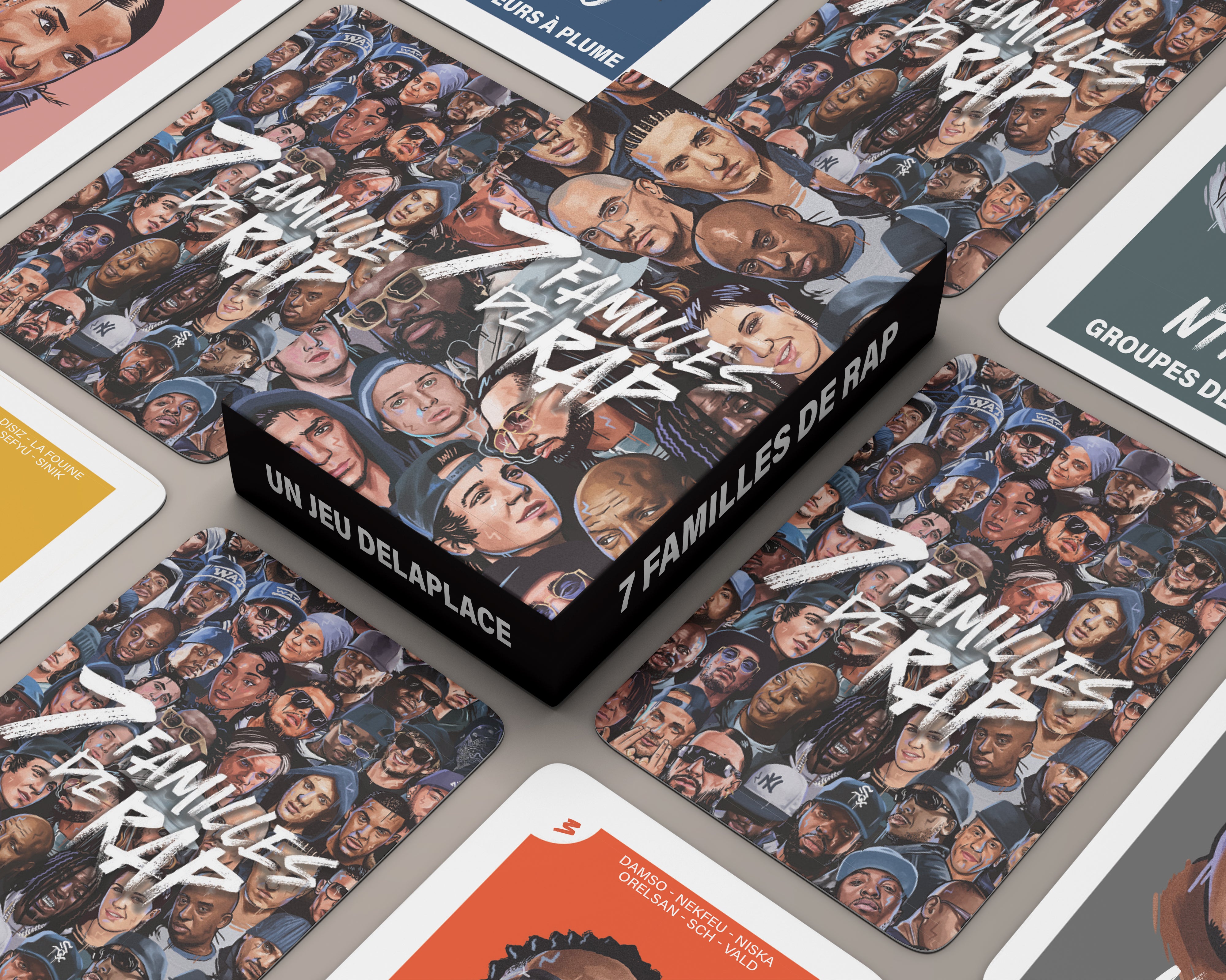 JEU "7 FAMILLES DE RAP"
