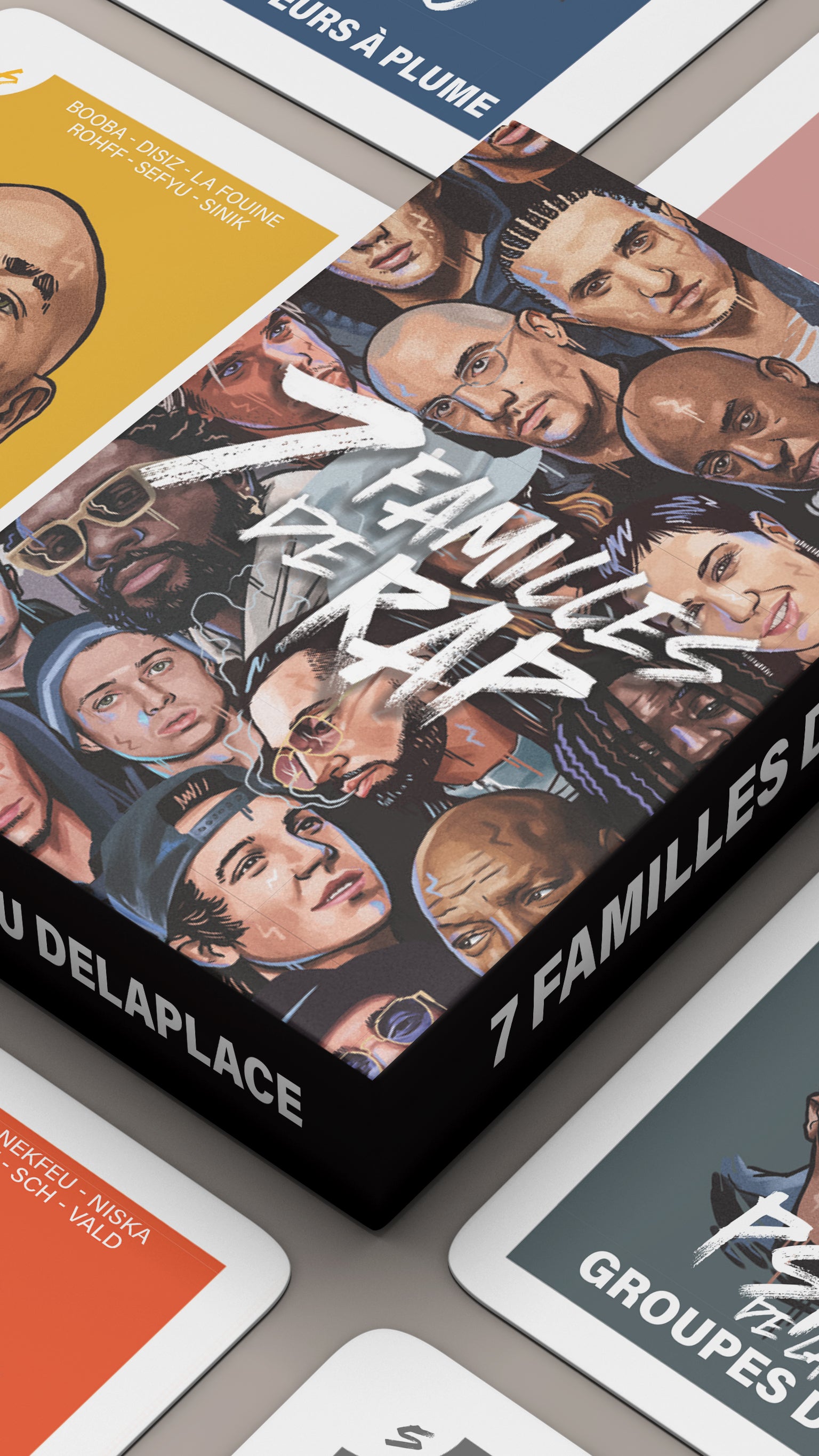 JEU "7 FAMILLES DE RAP"