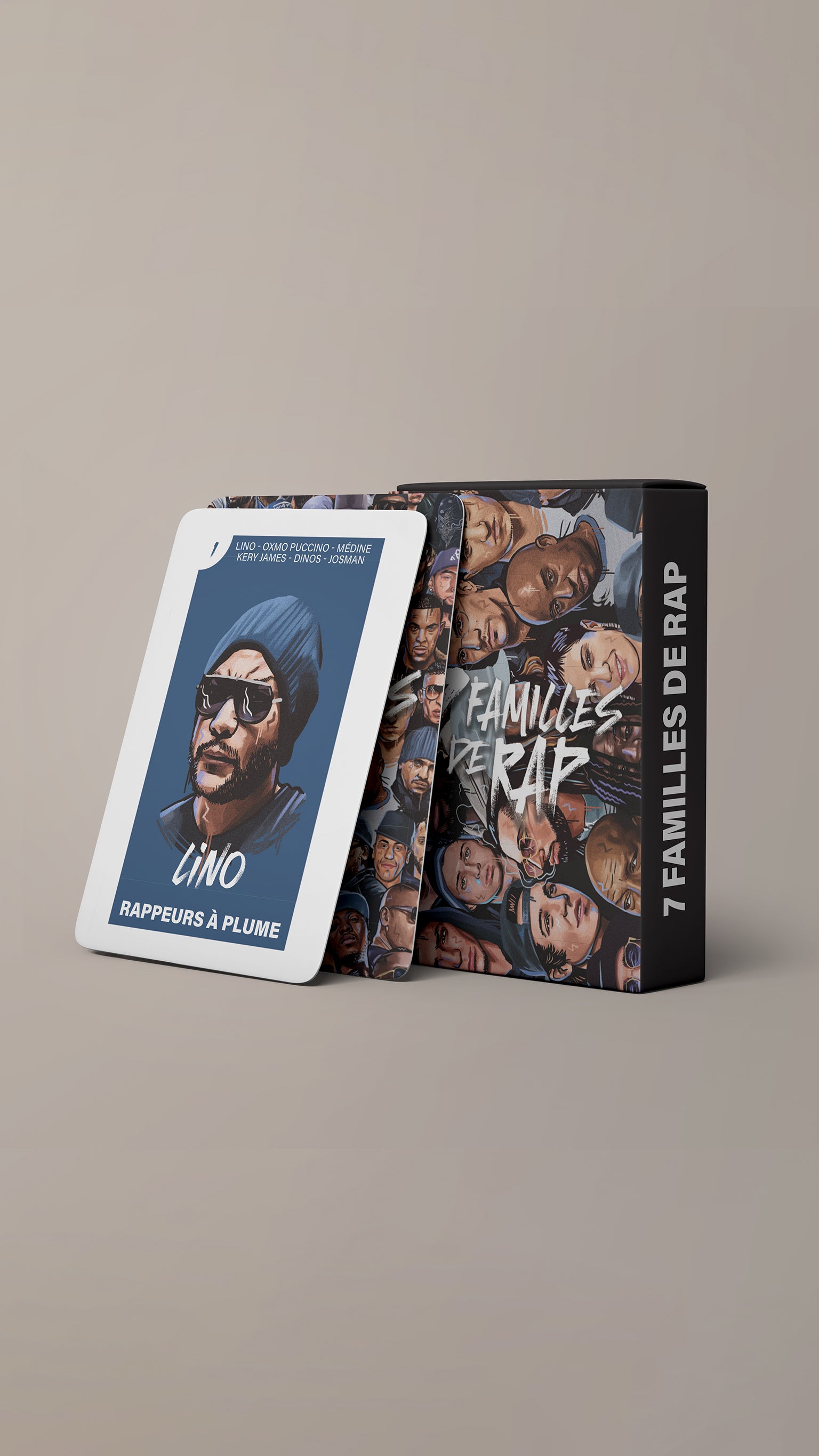 JEU "7 FAMILLES DE RAP"