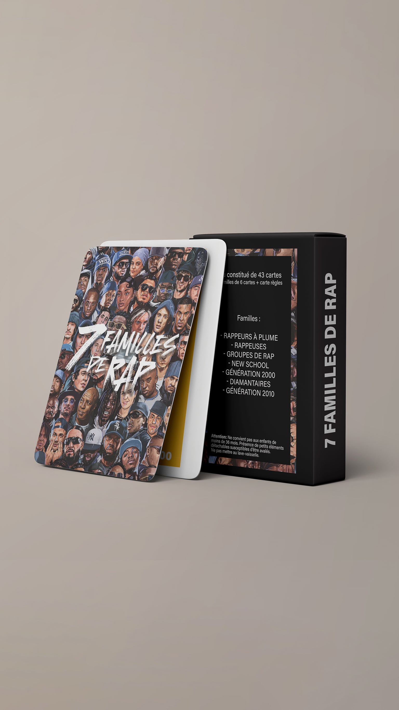 JEU "7 FAMILLES DE RAP"
