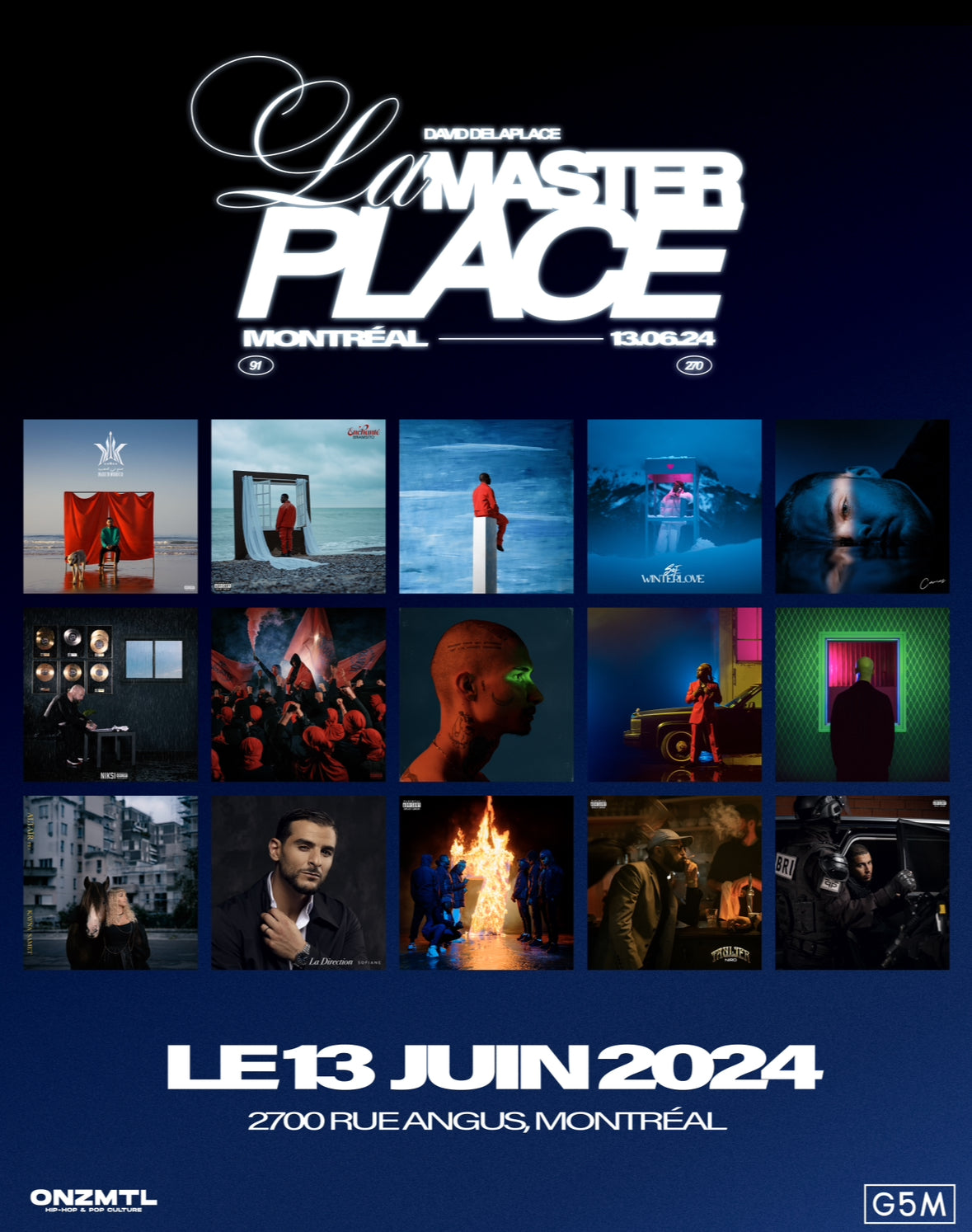 BILLET POUR LA MASTERPLACE (MONTRÉAL)
